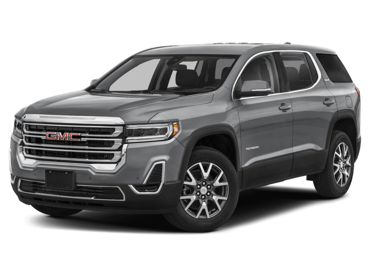 2023 GMC Acadia SLE - Front 3/4, facing to the left
