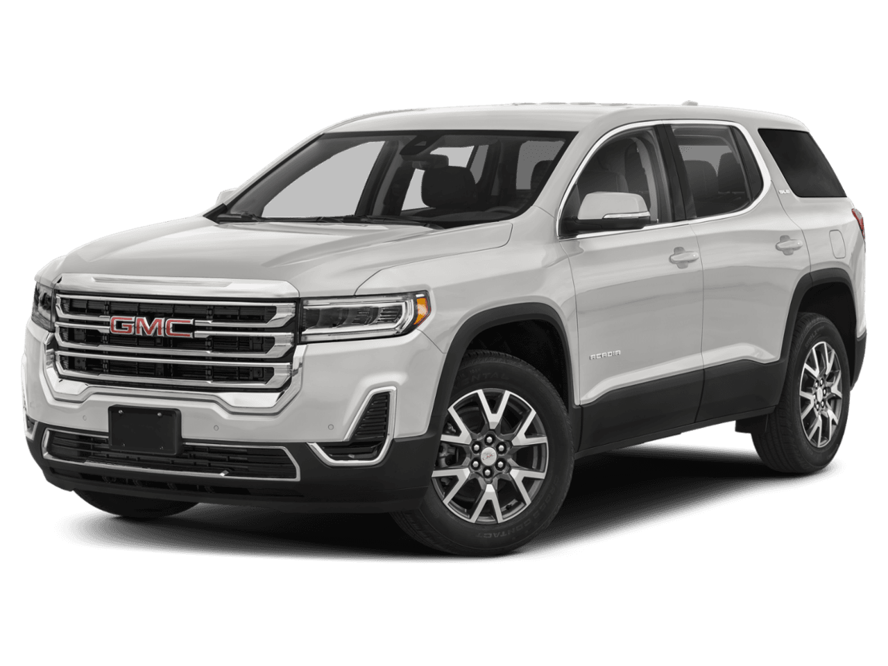 2023 GMC Acadia SLE - Front 3/4, facing to the left