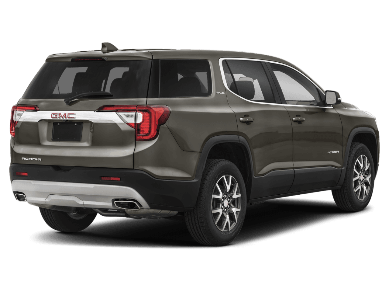 2023 GMC Acadia SLE - Rear 3/4, facing to the right