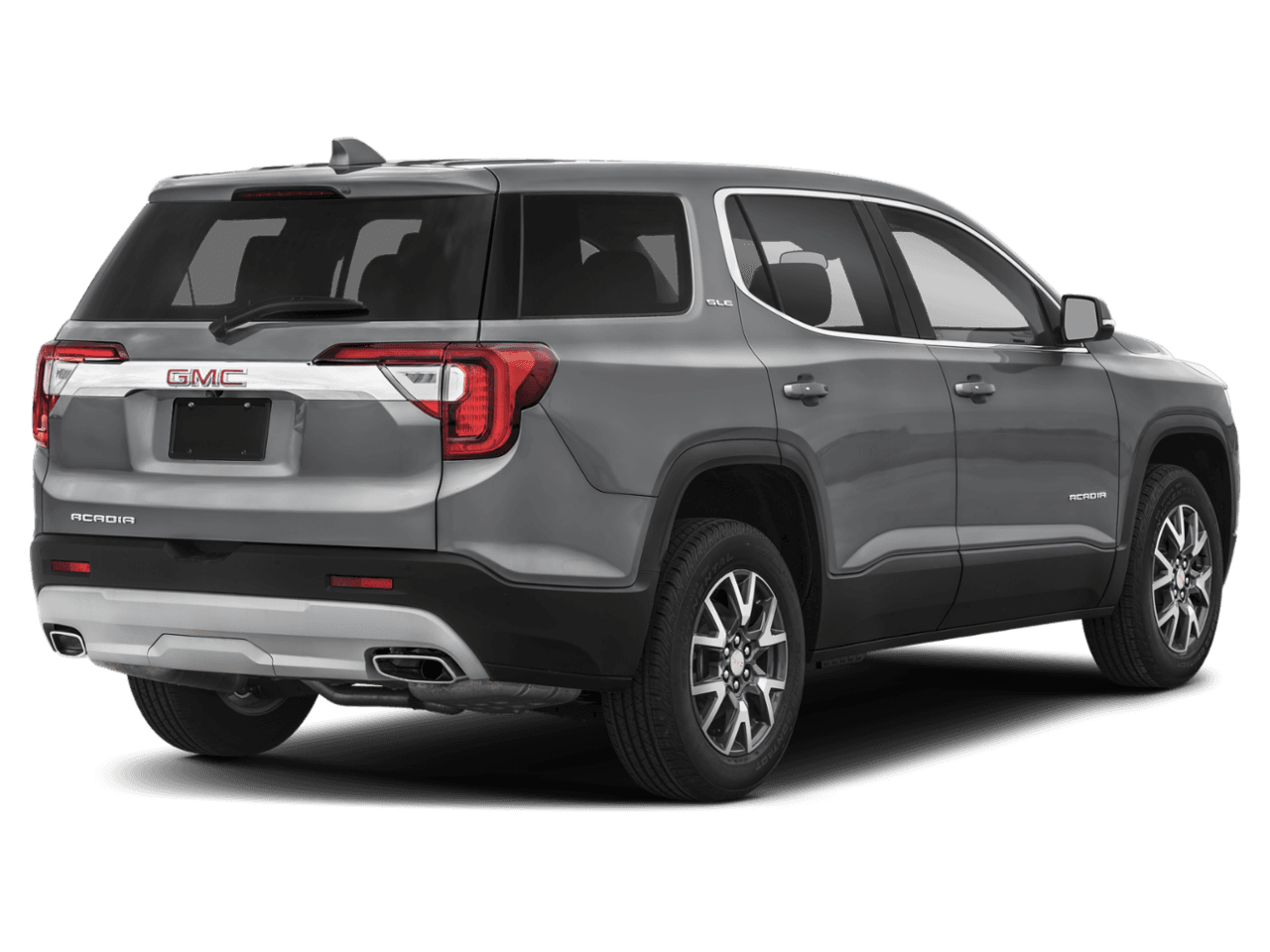 2023 GMC Acadia SLE - Rear 3/4, facing to the right