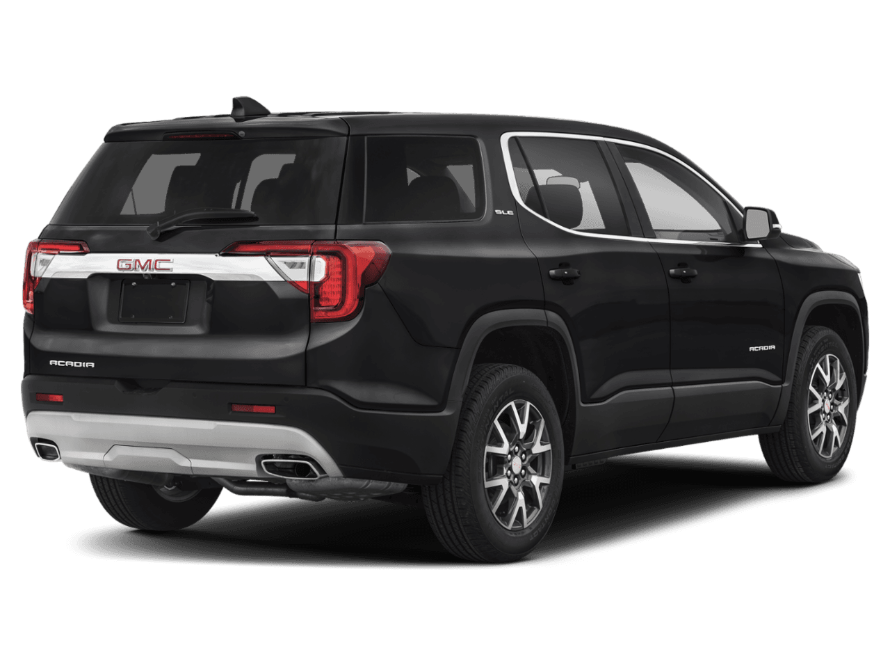 2023 GMC Acadia SLT - Rear 3/4, facing to the right