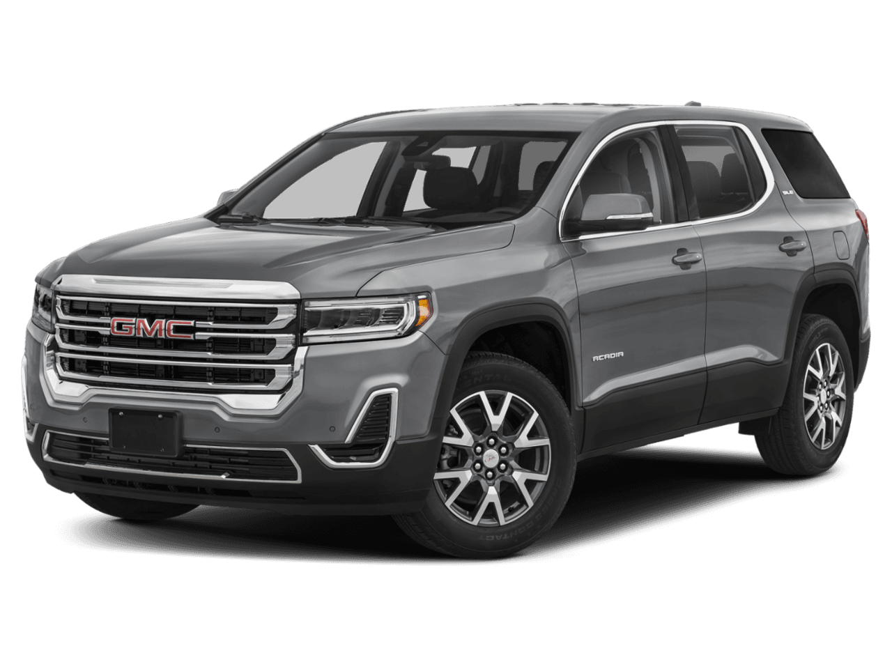 2023 GMC Acadia SLT - Front 3/4, facing to the left