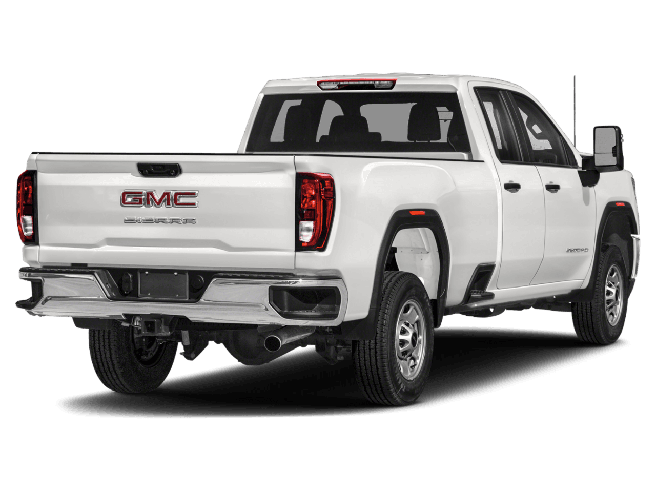 2023 GMC Sierra 2500HD Pro - Rear 3/4, facing to the right