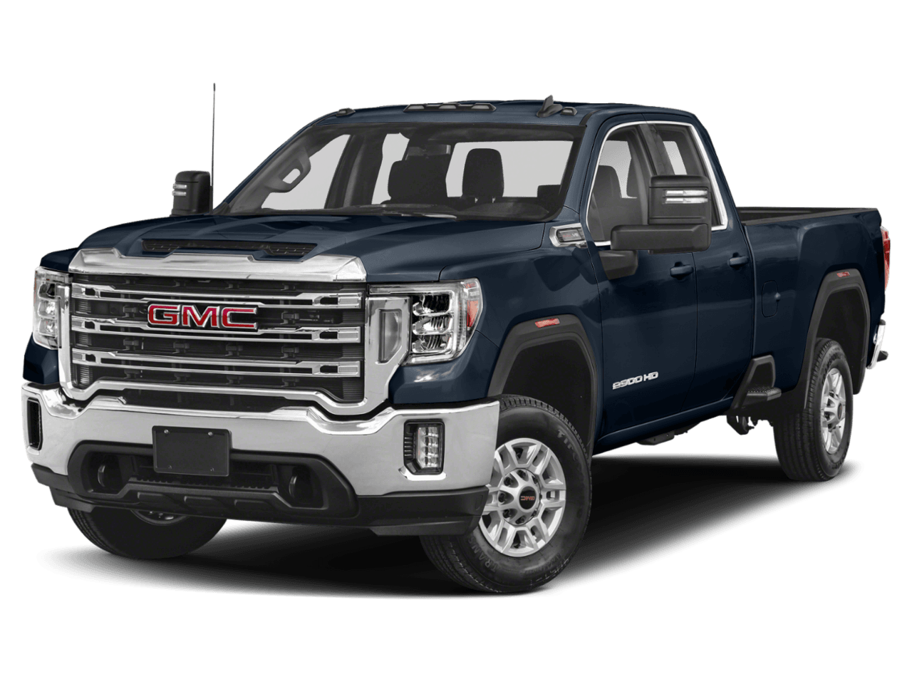 2023 GMC Sierra 2500HD SLE - Front 3/4, facing to the left