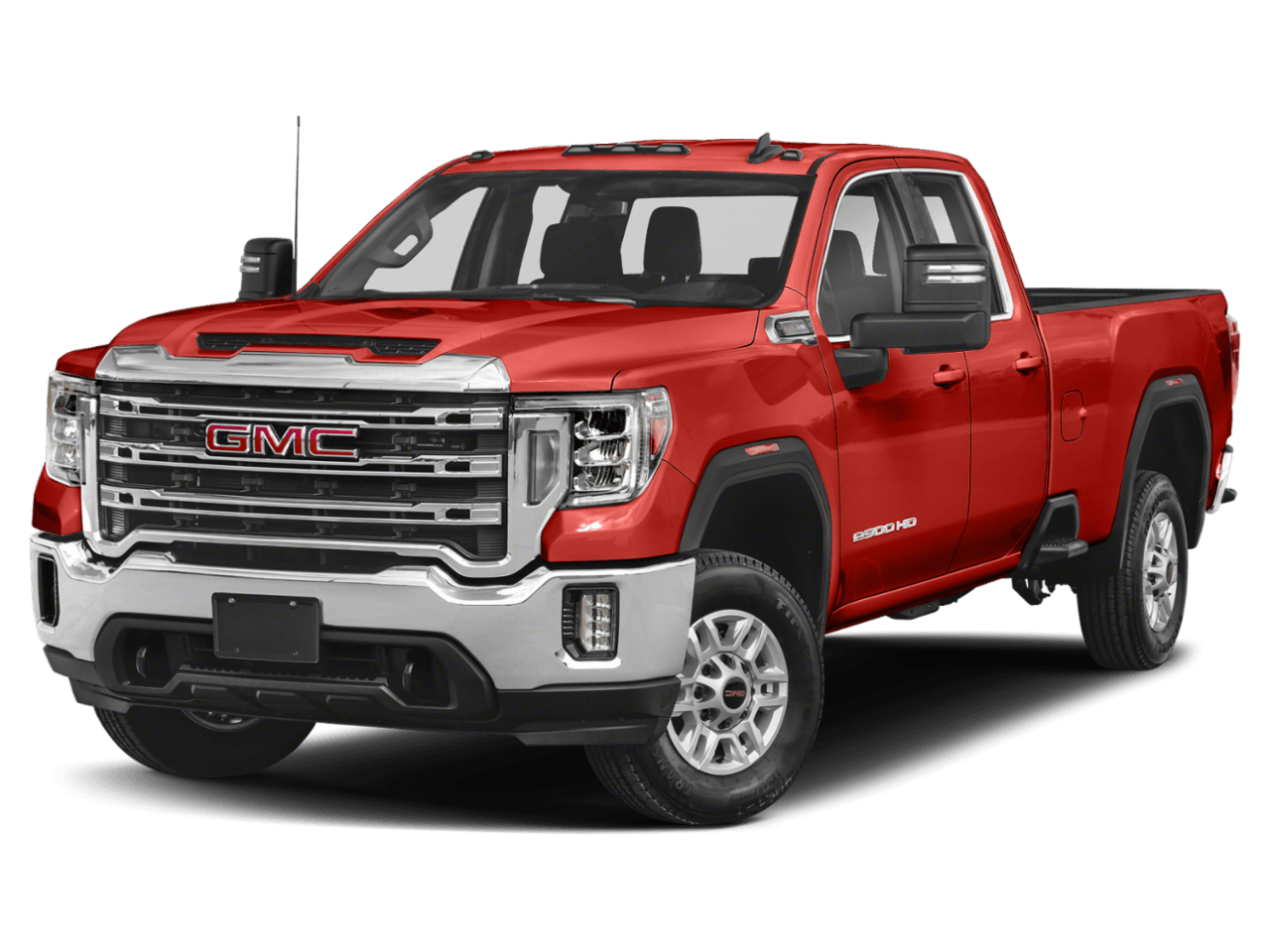 2023 GMC Sierra 2500HD SLE - Front 3/4, facing to the left