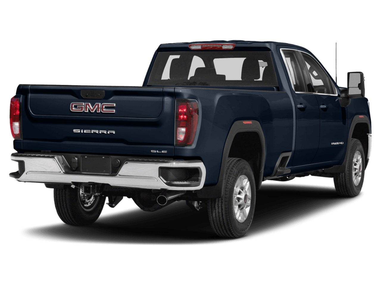 2023 GMC Sierra 2500HD SLE - Rear 3/4, facing to the right