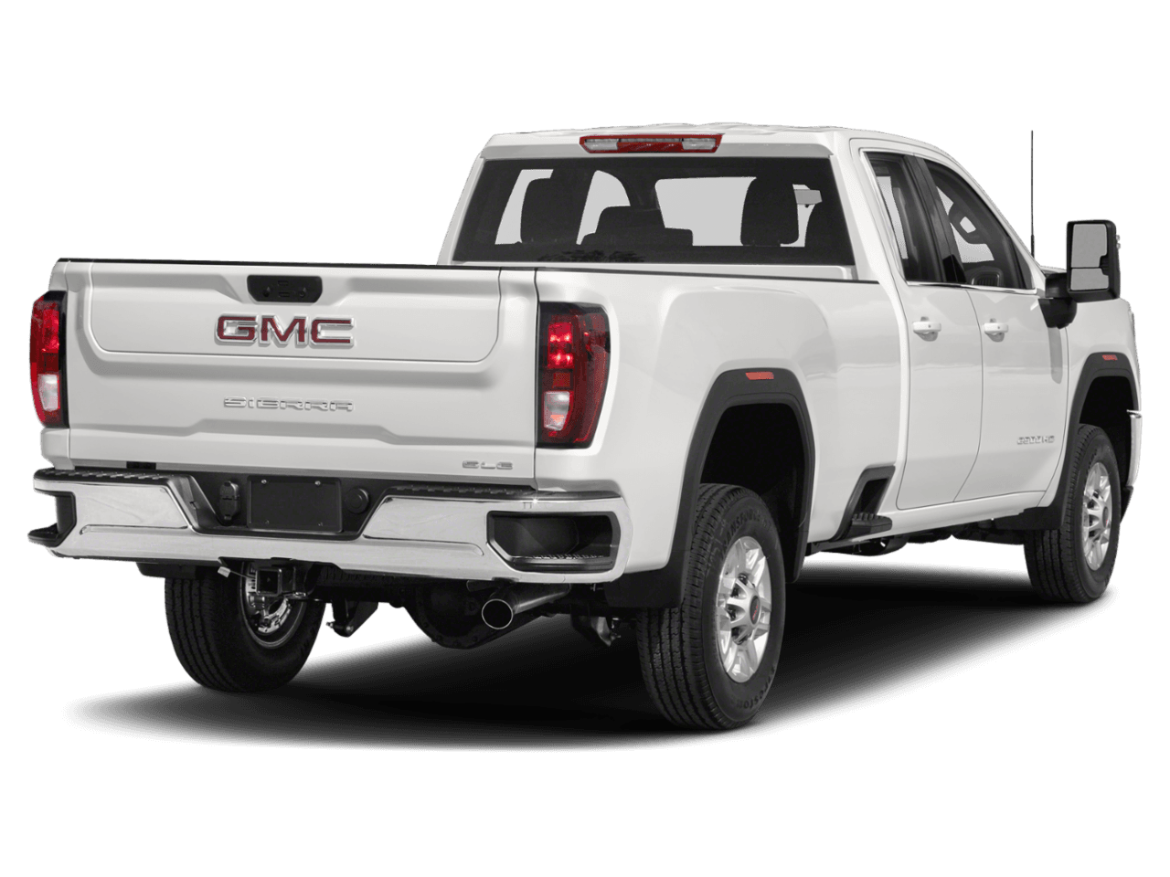 2023 GMC Sierra 2500HD SLE - Rear 3/4, facing to the right