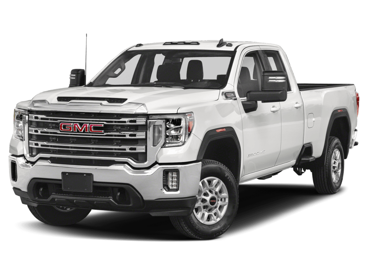 2023 GMC Sierra 2500HD SLE - Front 3/4, facing to the left