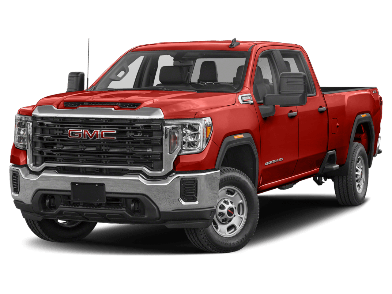 2023 GMC Sierra 2500HD Pro - Front 3/4, facing to the left