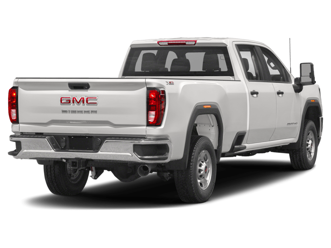 2023 GMC Sierra 2500HD Pro - Rear 3/4, facing to the right