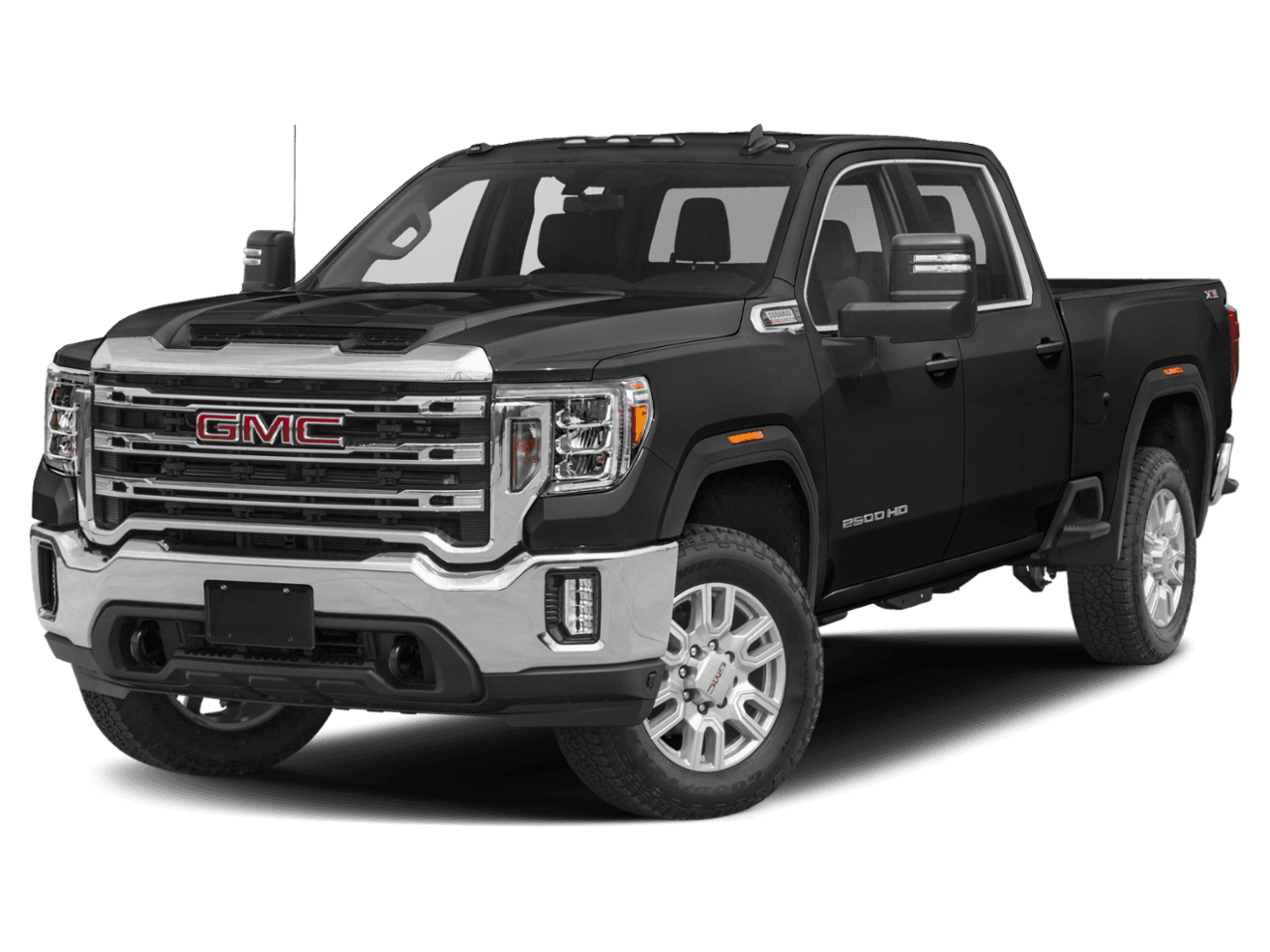 2023 GMC Sierra 2500HD SLE - Front 3/4, facing to the left