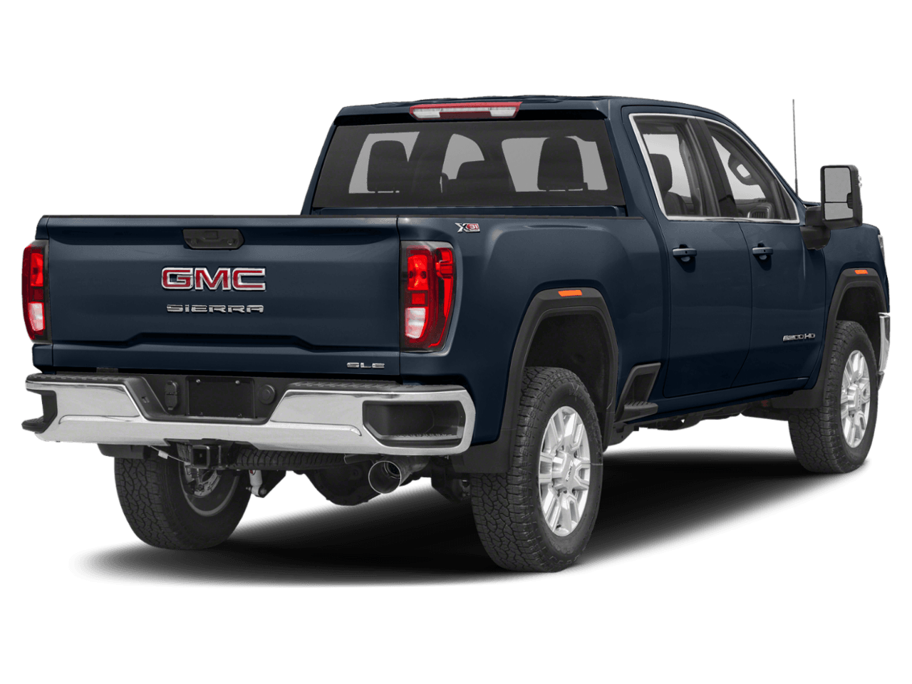 2023 GMC Sierra 2500HD SLE - Rear 3/4, facing to the right