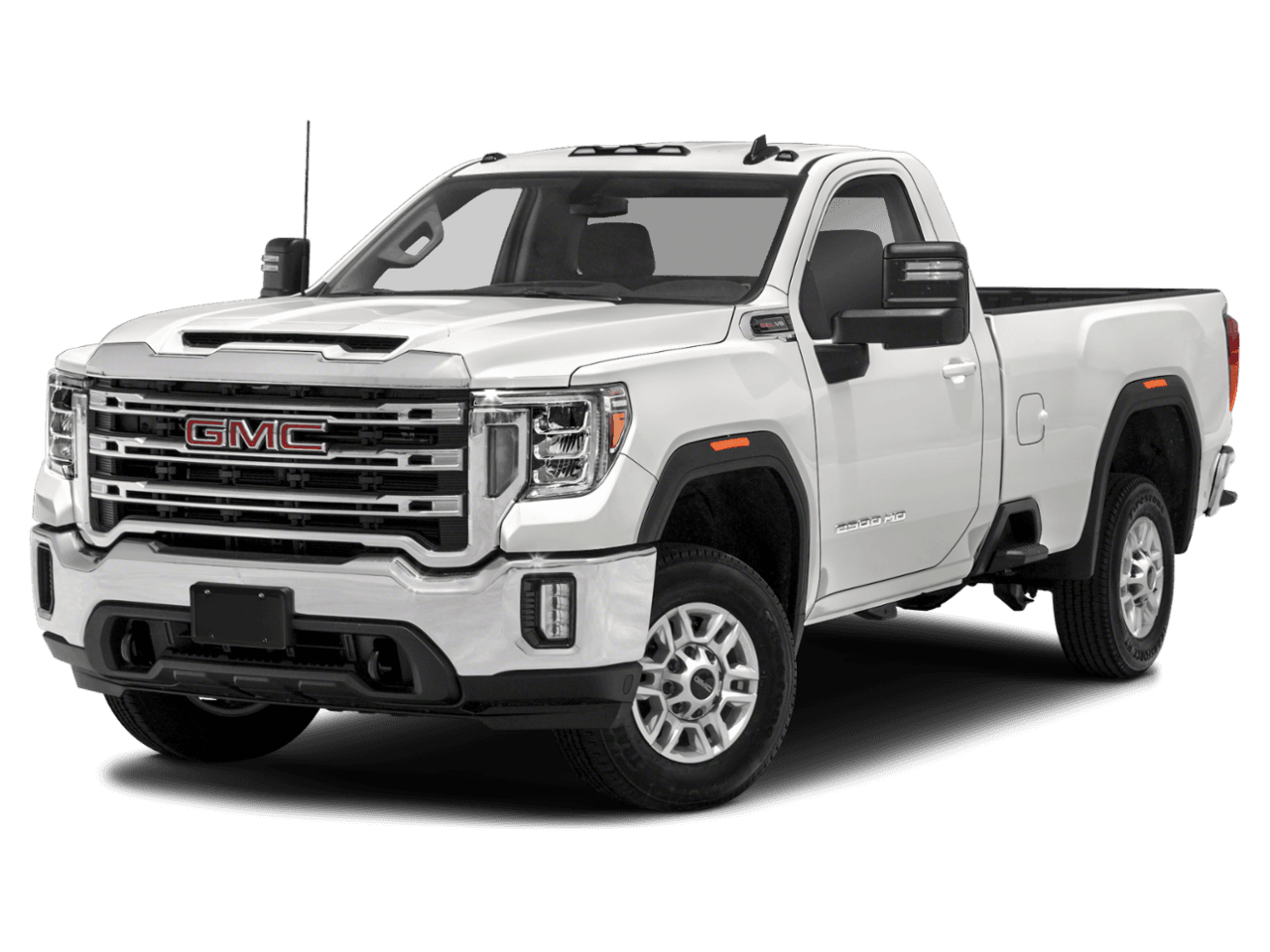 2023 GMC Sierra 2500HD SLE - Front 3/4, facing to the left