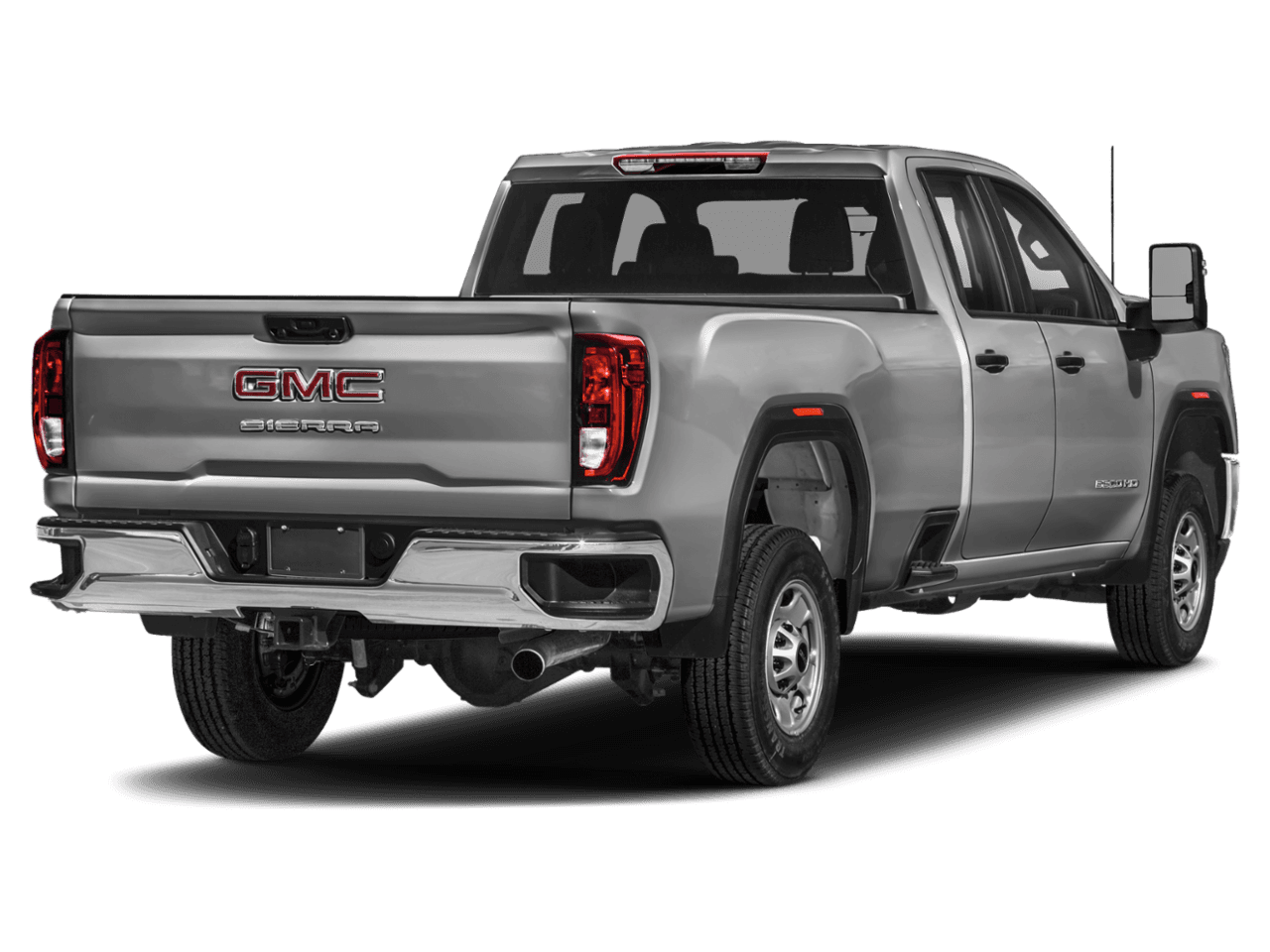 2023 GMC Sierra 2500HD Pro - Rear 3/4, facing to the right