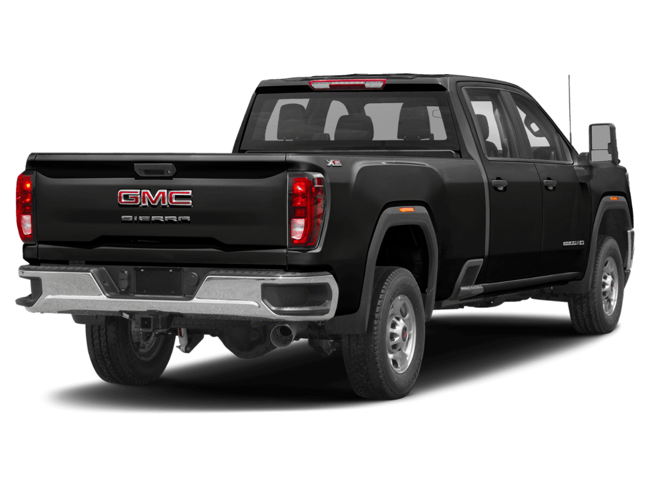 2023 GMC Sierra 2500HD Pro - Rear 3/4, facing to the right