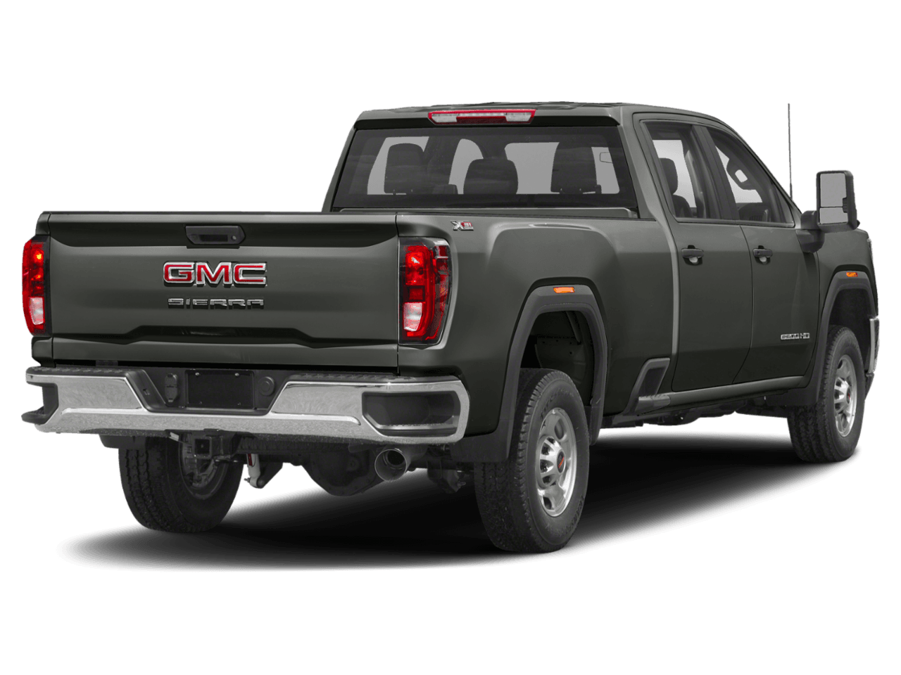 2023 GMC Sierra 2500HD Pro - Rear 3/4, facing to the right