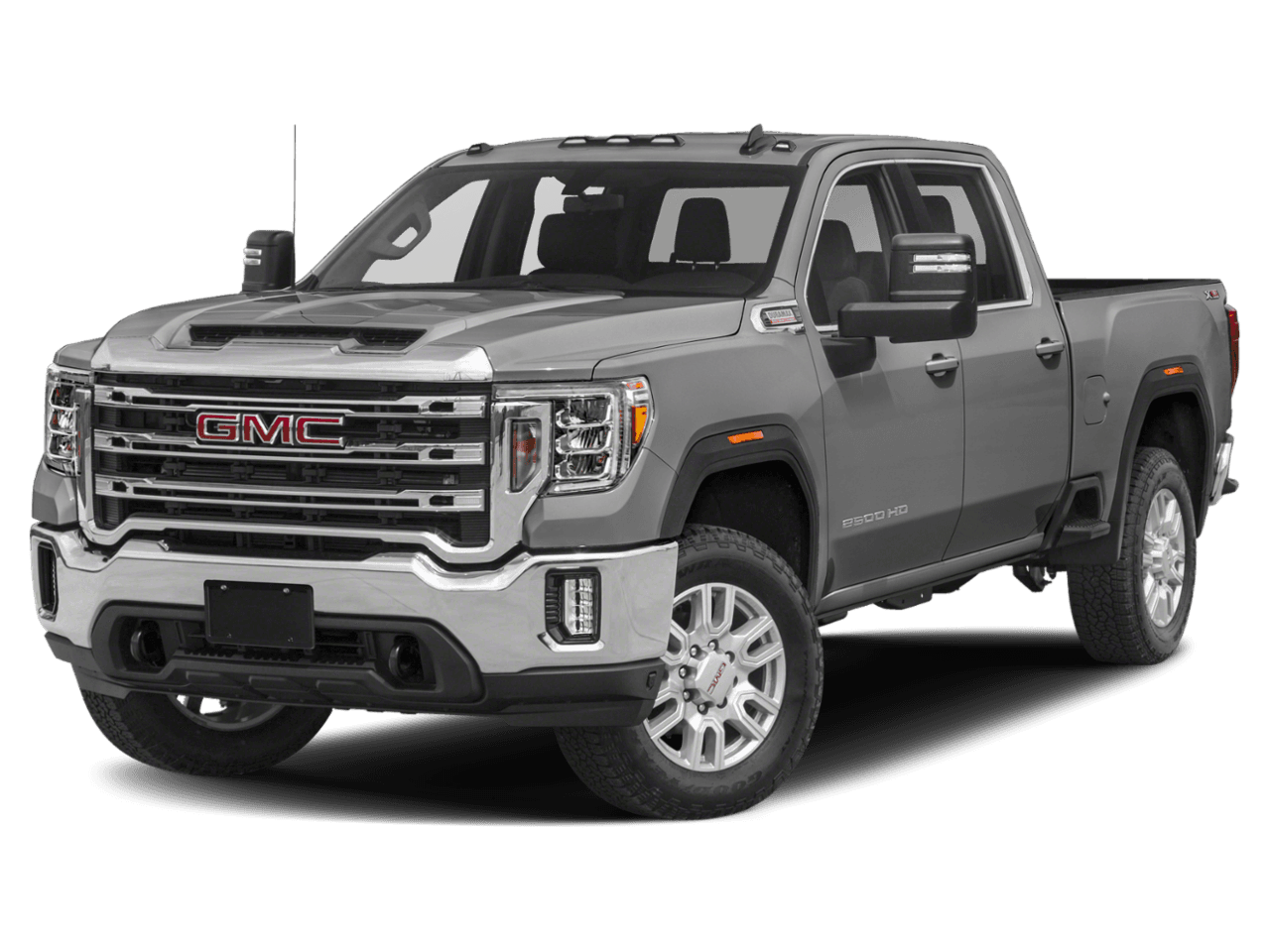 2023 GMC Sierra 2500HD SLE - Front 3/4, facing to the left