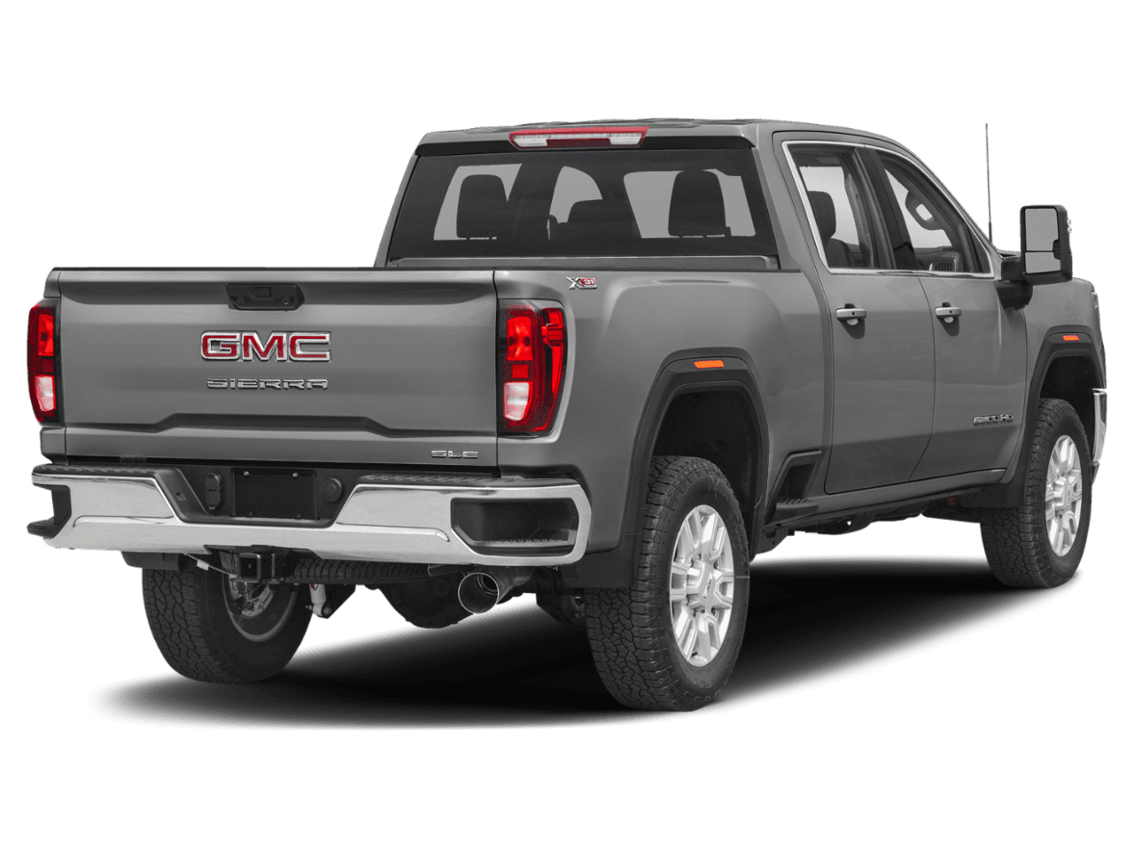 2023 GMC Sierra 2500HD SLE - Rear 3/4, facing to the right