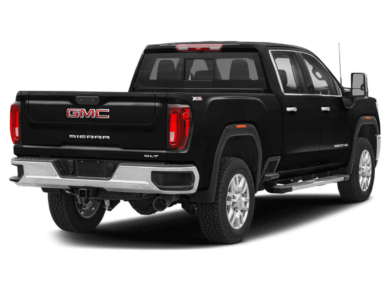 2023 GMC Sierra 2500HD SLT - Rear 3/4, facing to the right