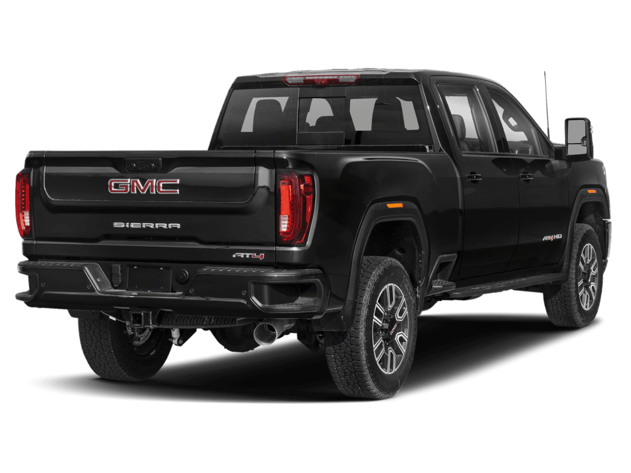 2023 GMC Sierra 2500HD AT4 - Rear 3/4, facing to the right