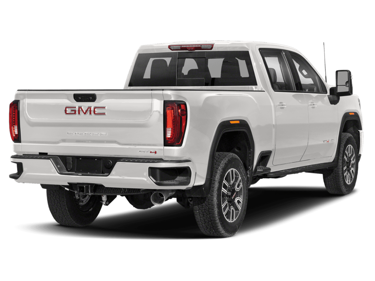 2023 GMC Sierra 2500HD AT4 - Rear 3/4, facing to the right