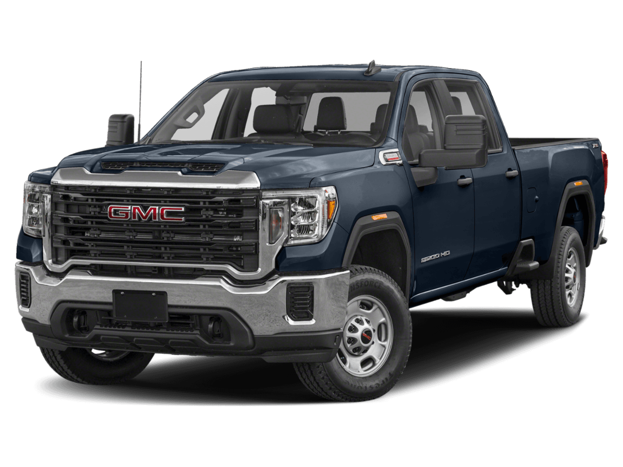 2023 GMC Sierra 2500HD Pro - Front 3/4, facing to the left