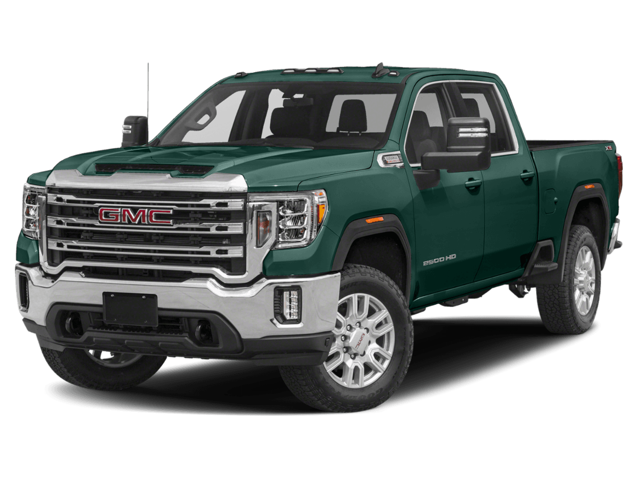 2023 GMC Sierra 2500HD SLE - Front 3/4, facing to the left