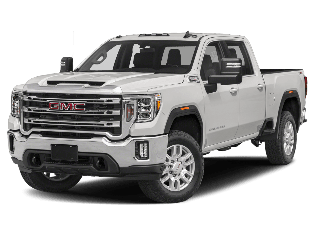 2023 GMC Sierra 2500HD SLE - Front 3/4, facing to the left