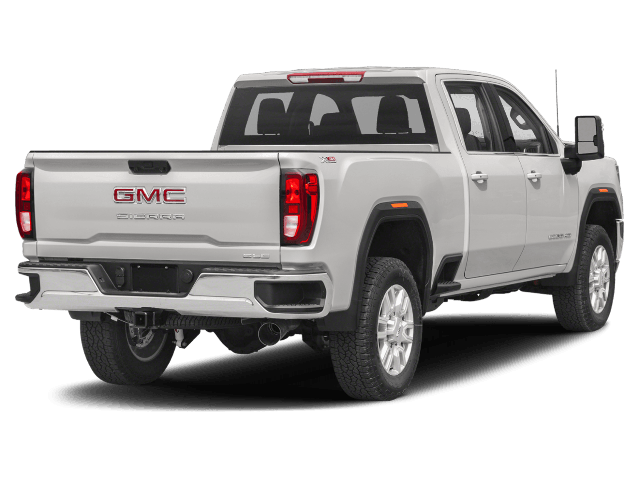 2023 GMC Sierra 2500HD SLE - Rear 3/4, facing to the right