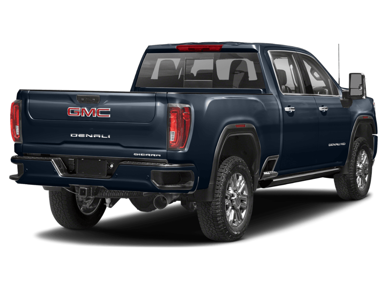 2023 GMC Sierra 2500HD Denali - Rear 3/4, facing to the right