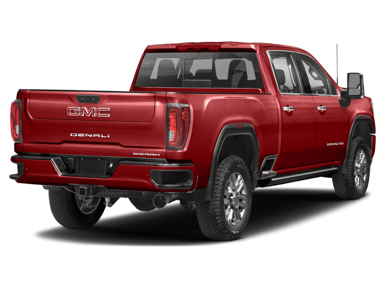 2023 GMC Sierra 2500HD Denali - Rear 3/4, facing to the right