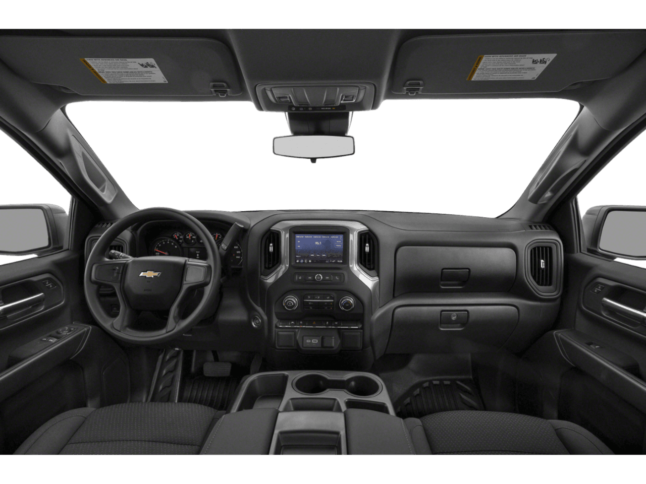 2023 Chevrolet Silverado 1500 Work Truck - Interior Full Dash Basic
