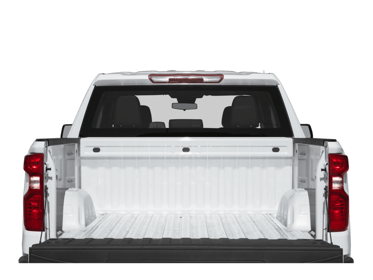 2023 Chevrolet Silverado 1500 Custom Trail Boss - Interior Trunk with Hatch Open Feature