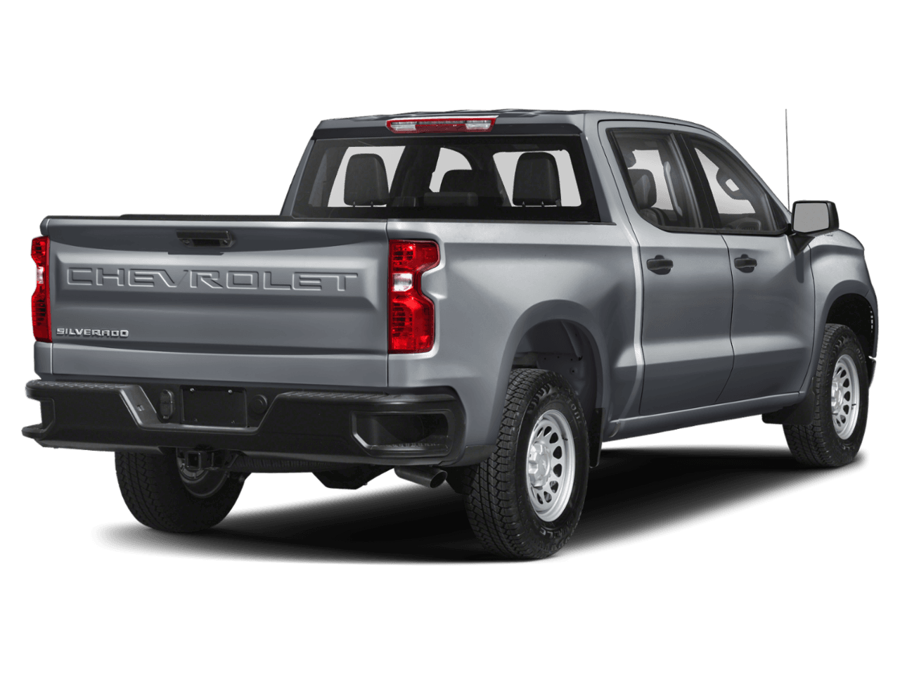 2023 Chevrolet Silverado 1500 Work Truck - Rear 3/4, facing to the right
