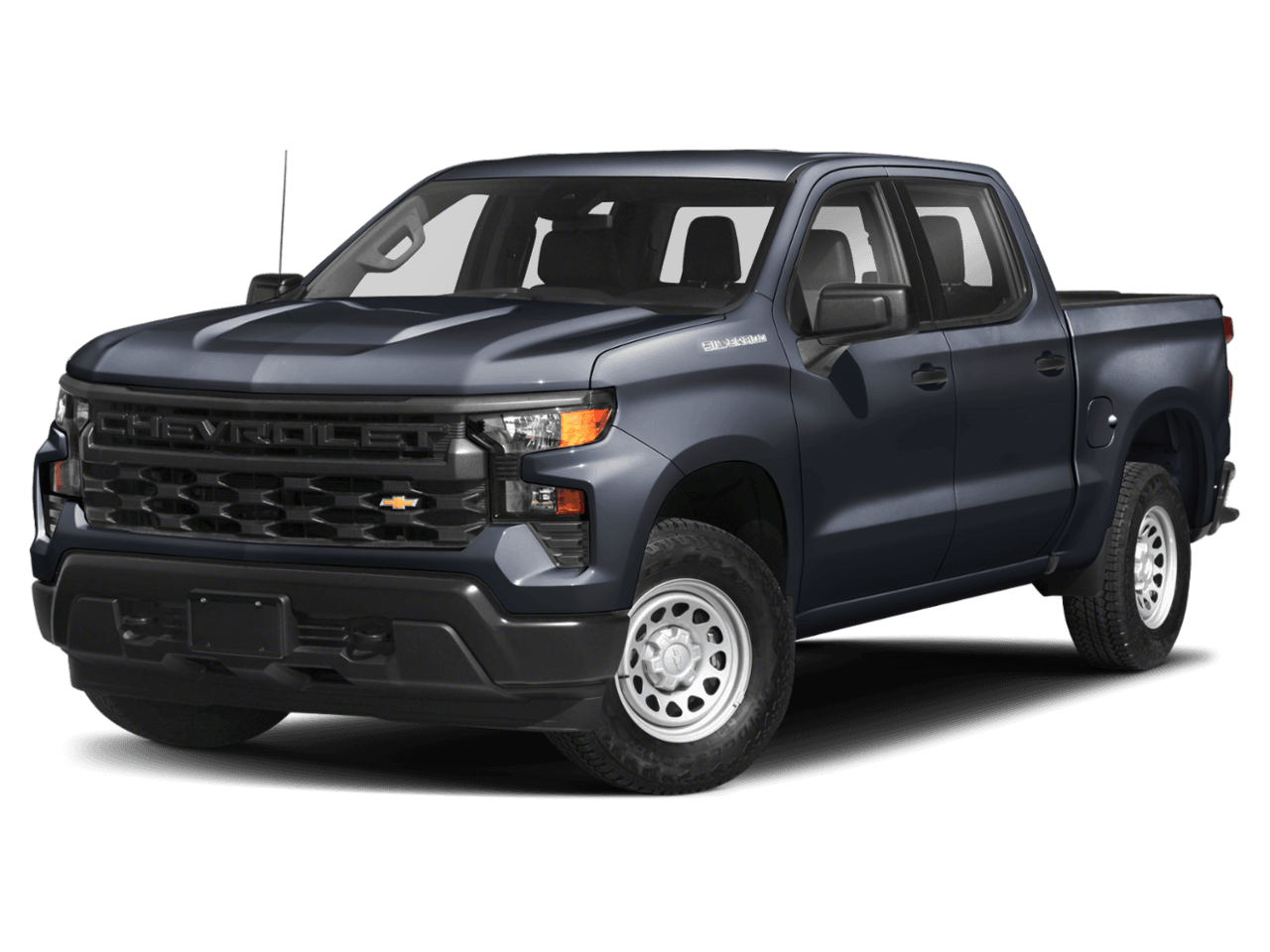 2023 Chevrolet Silverado 1500 Custom - Front 3/4, facing to the left