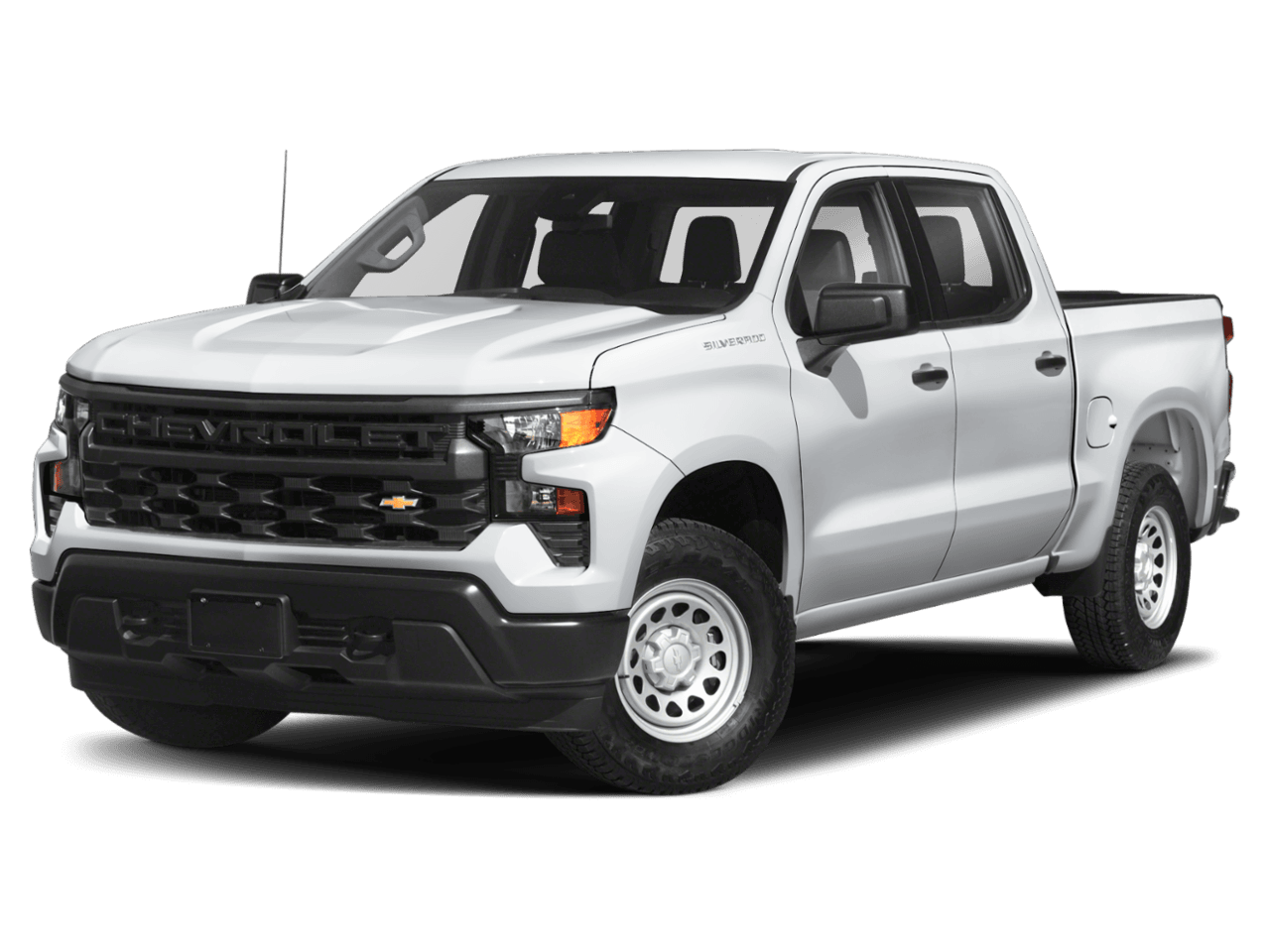 2023 Chevrolet Silverado 1500 Custom - Front 3/4, facing to the left