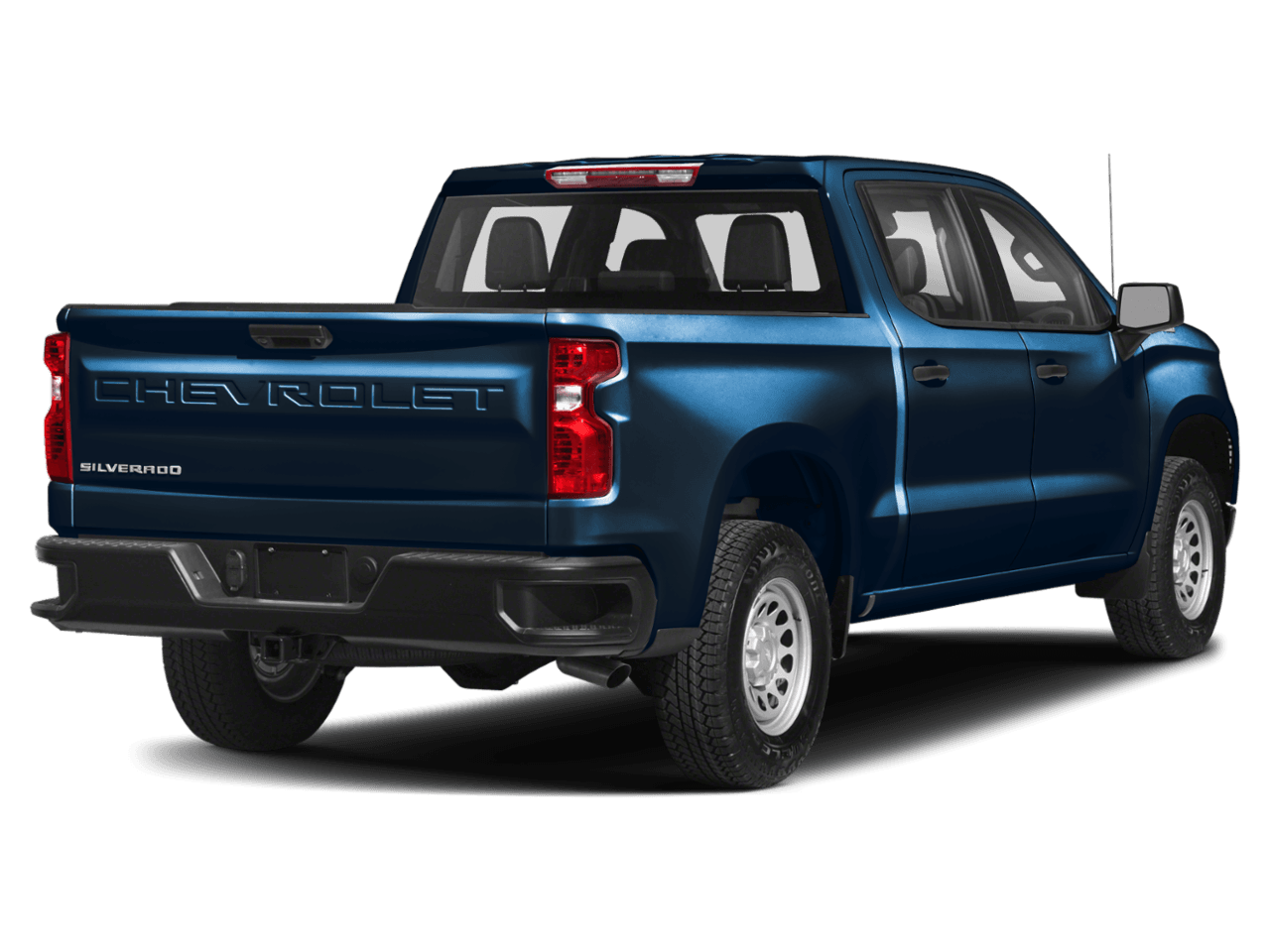 2023 Chevrolet Silverado 1500 Custom - Rear 3/4, facing to the right