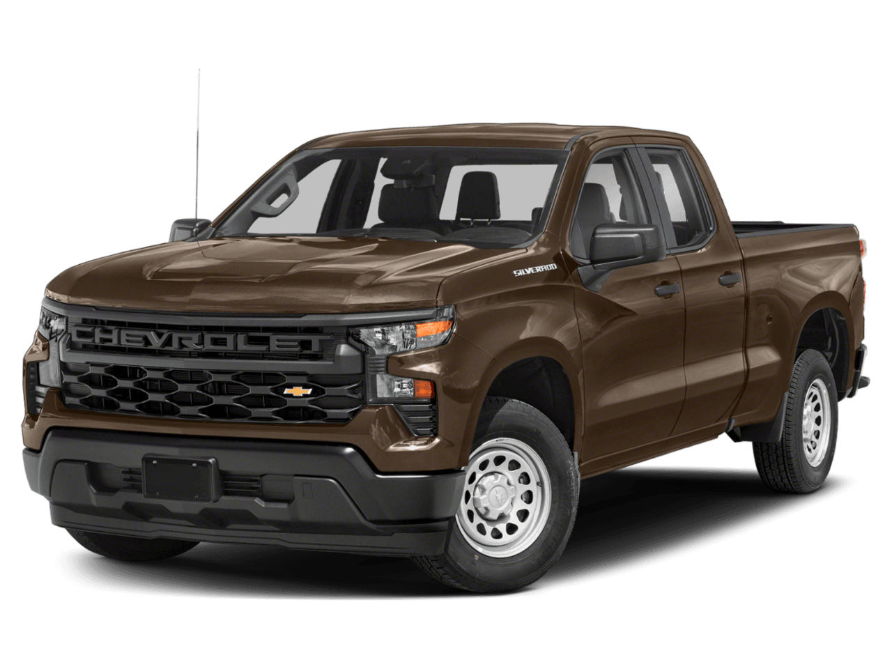 2023 Chevrolet Silverado 1500 Custom Trail Boss - Front 3/4, facing to the left