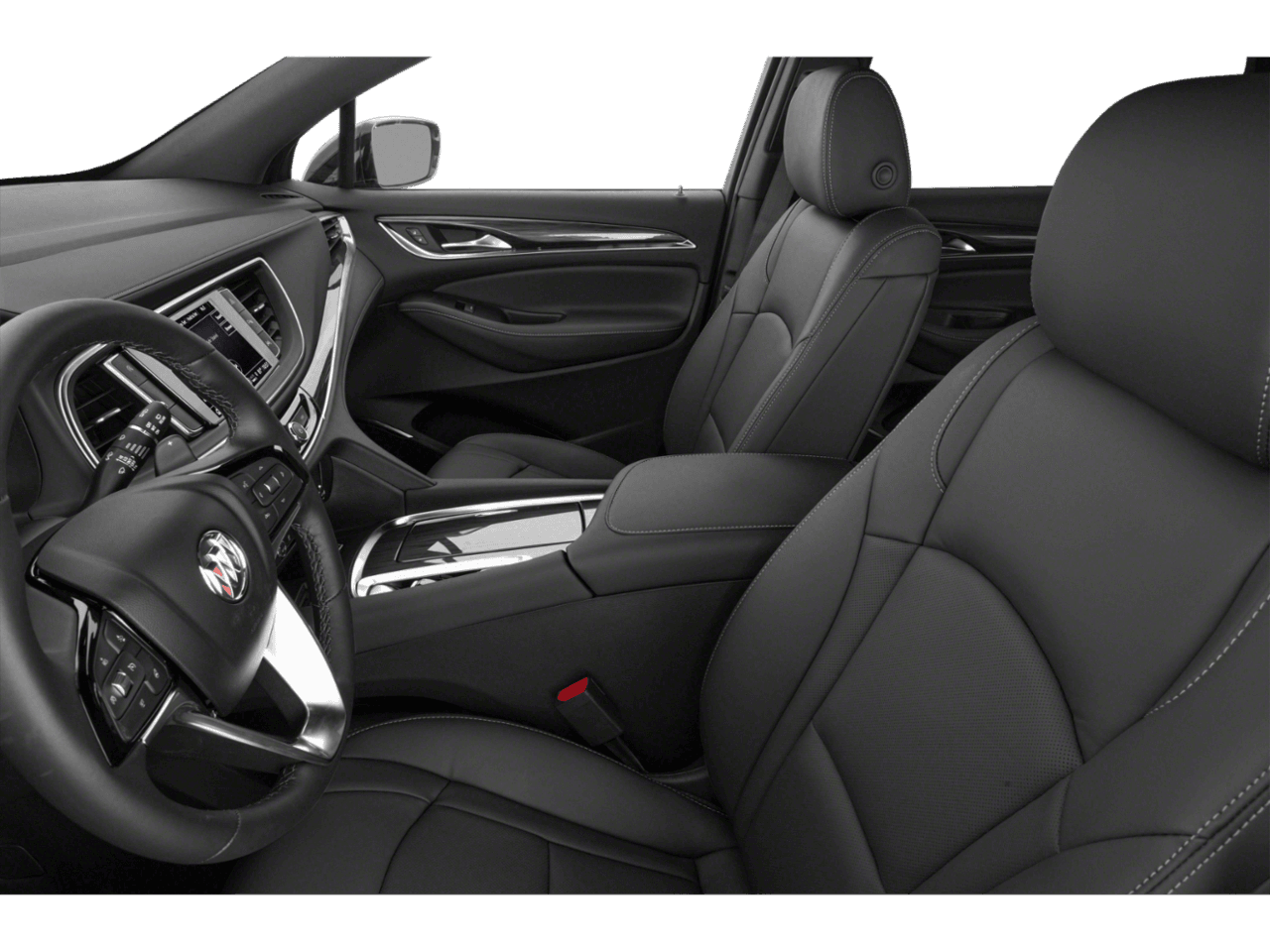 2023 Buick Enclave Essence - Interior Driver's Side with Door Open, Front Seat Feature