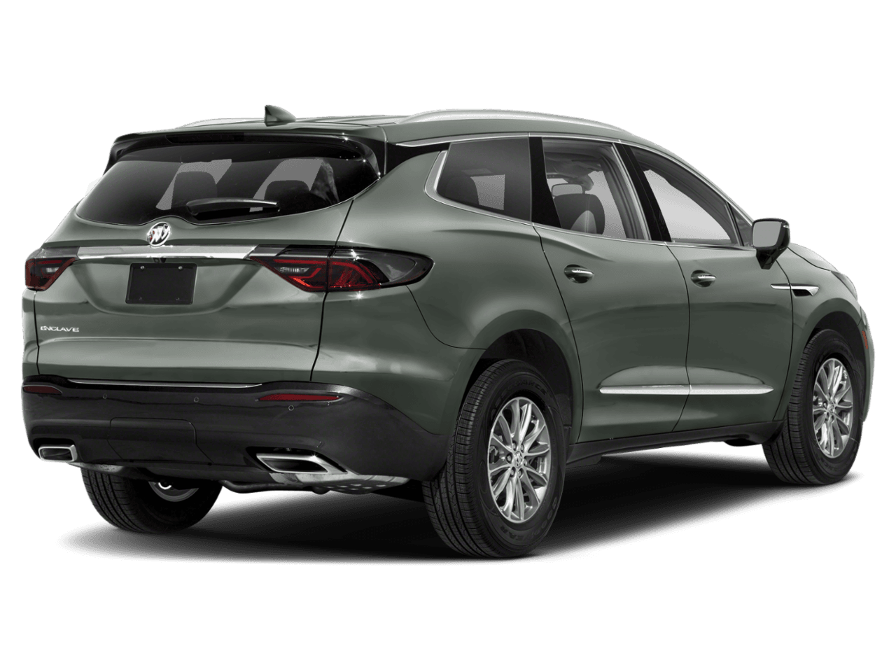 2023 Buick Enclave Essence - Rear 3/4, facing to the right