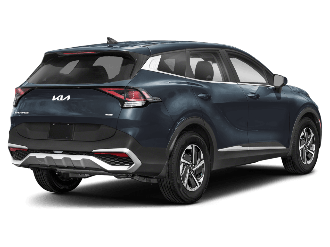 2023 Kia Sportage Hybrid LX - Rear 3/4, facing to the right