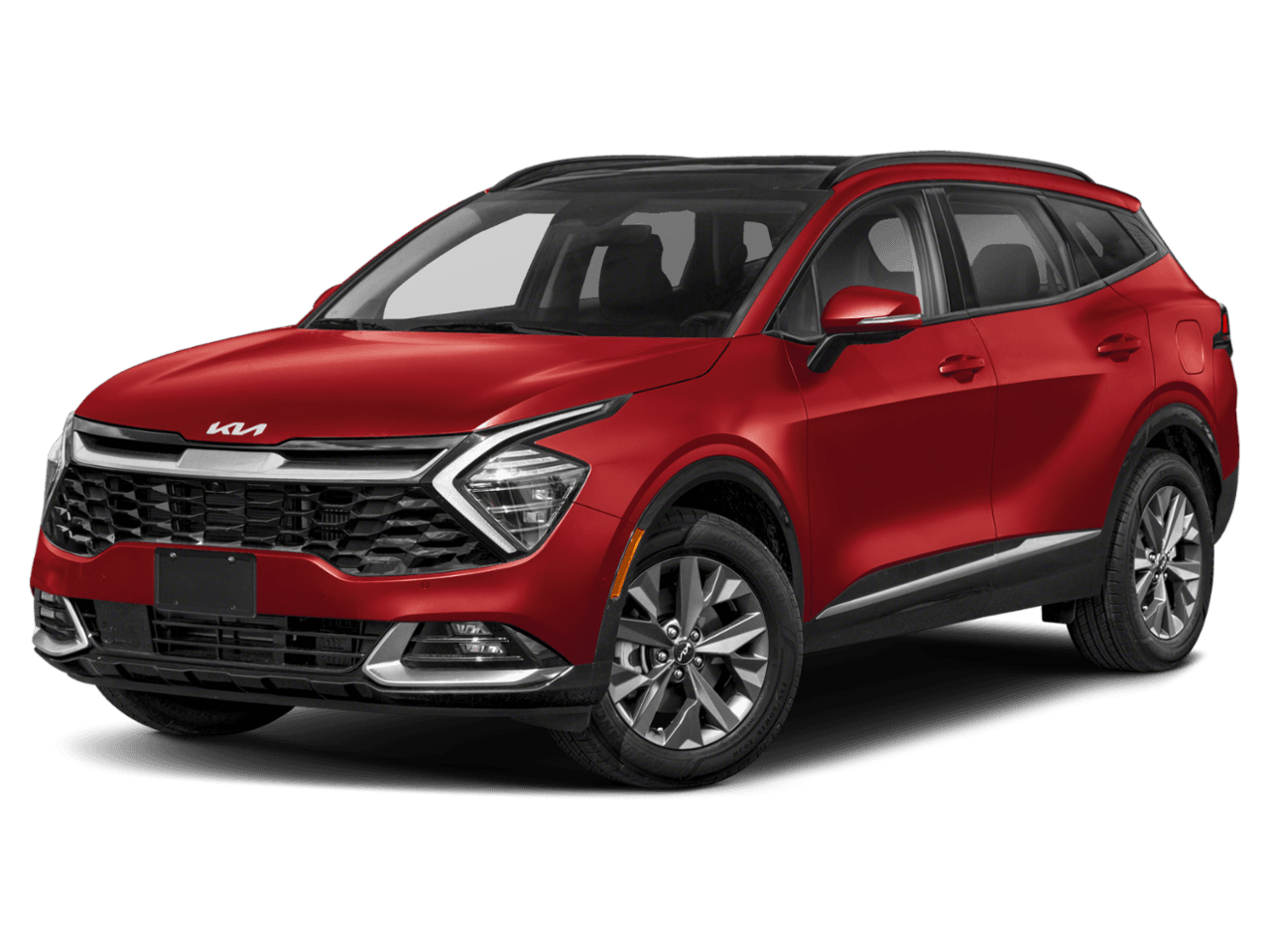 2023 Kia Sportage Hybrid SX-Prestige - Front 3/4, facing to the left