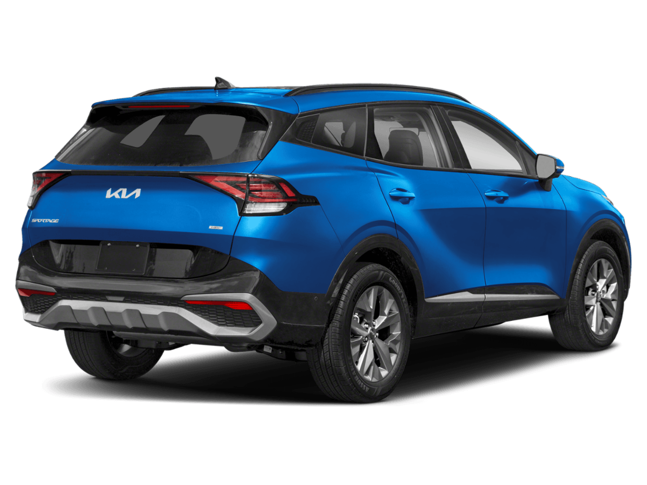 2023 Kia Sportage Hybrid SX-Prestige - Rear 3/4, facing to the right