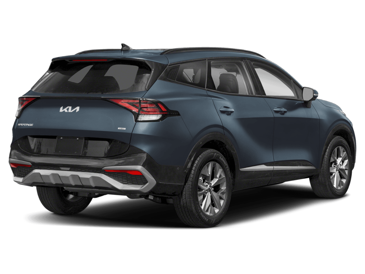 2023 Kia Sportage Hybrid SX-Prestige - Rear 3/4, facing to the right