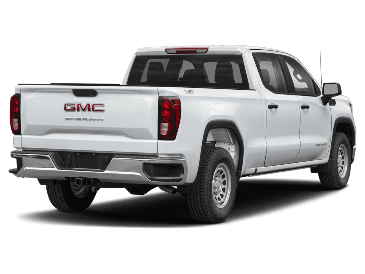 2023 GMC Sierra 1500 Pro - Rear 3/4, facing to the right