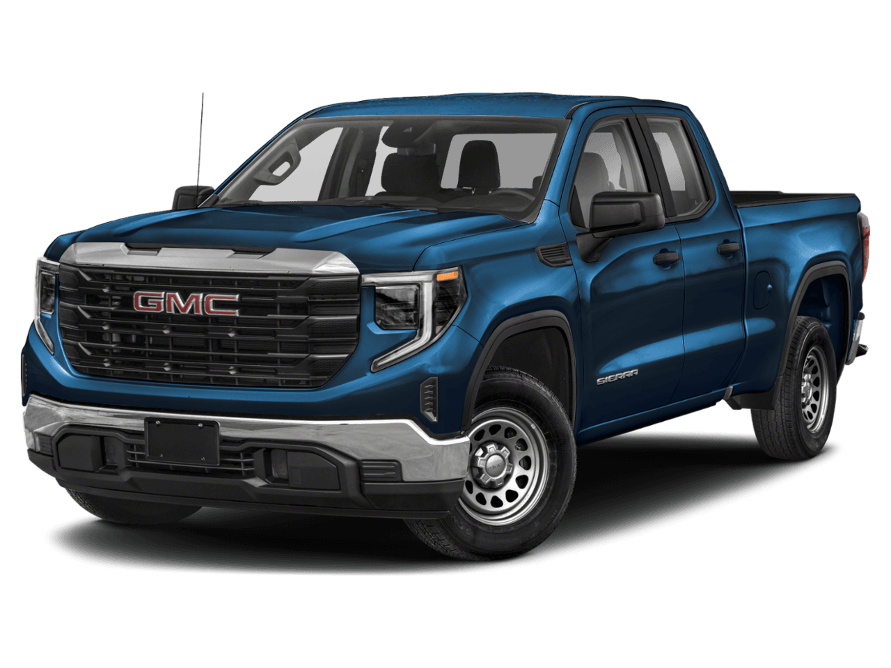 2023 GMC Sierra 1500 Pro - Front 3/4, facing to the left