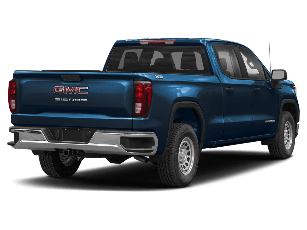 2023 GMC Sierra 1500 Pro - Rear 3/4, facing to the right