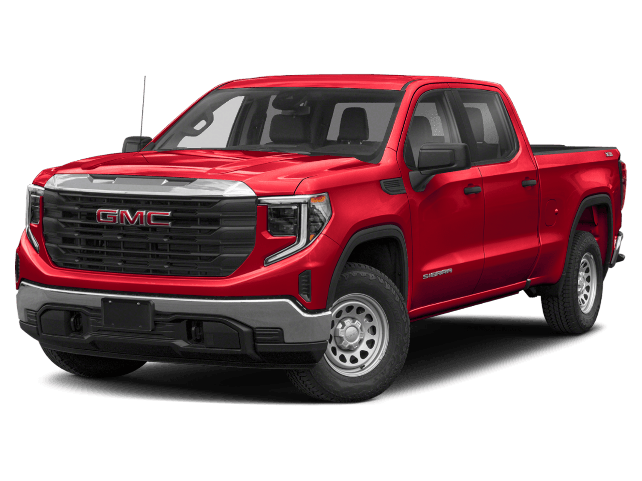 2023 GMC Sierra 1500 Elevation - Front 3/4, facing to the left