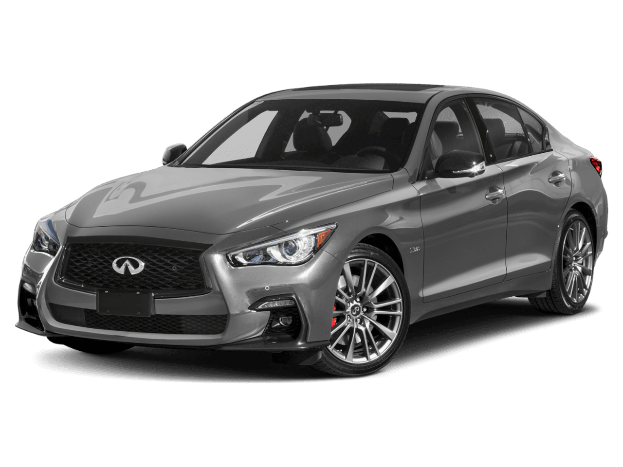 2023 INFINITI Q50 RED - Front 3/4, facing to the left