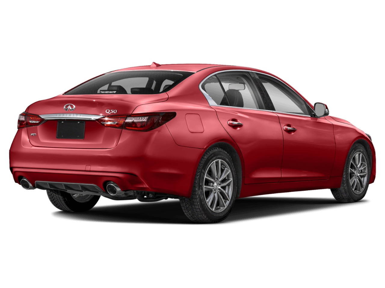 2023 INFINITI Q50 LUXE - Rear 3/4, facing to the right